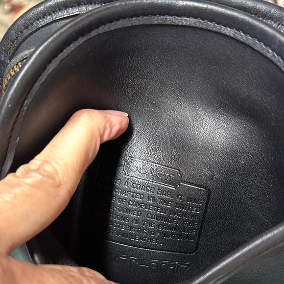 Coach Black Mini Bag with Adjustable Strap - Picture 7 of 11